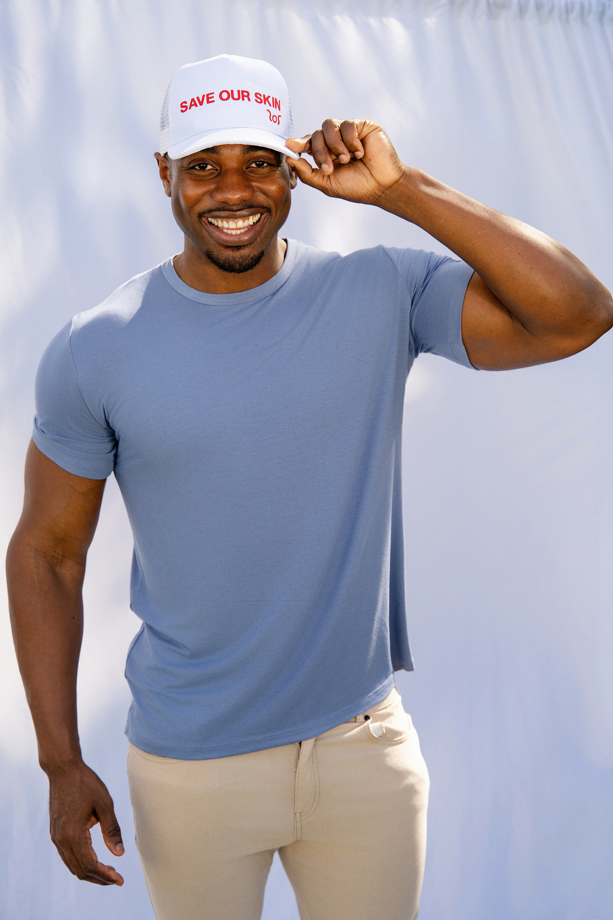 SOS Save Our Skin Men's Tee – Ultra-Soft Shirt for Sensitive Skin