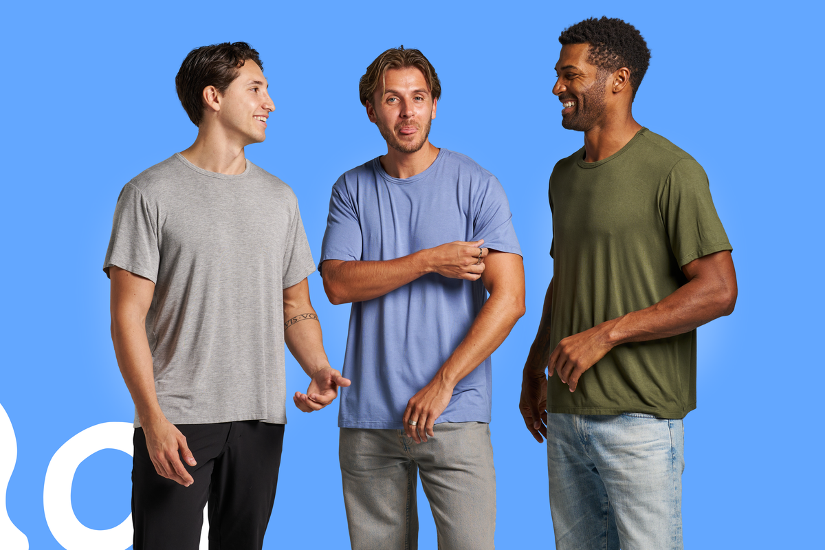 SOS Save Our Skin Men's Tee – Ultra-Soft Shirt for Sensitive Skin